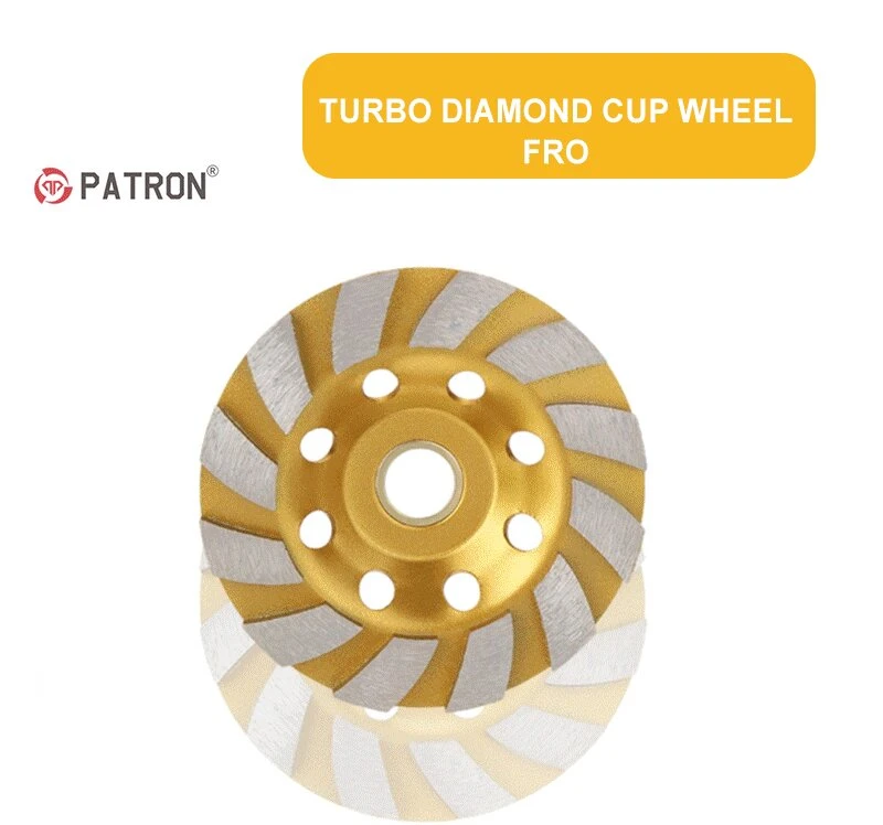 Resin Bonded Cup Turbo Diamond Grinding Wheel for Glass