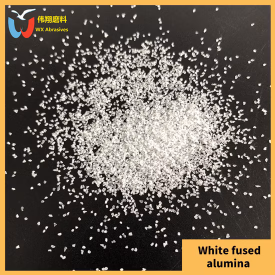 F30 White Fused Alumina as Abrasive Polishing Grains Factory Price