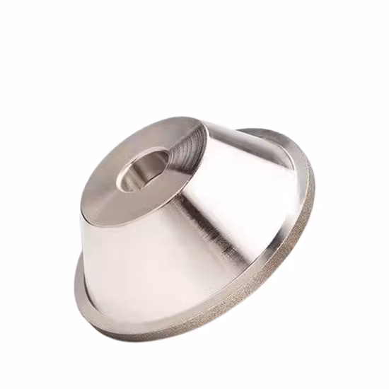 Resin Bonded Cup Turbo Bevelling Diamond Grinding Wheel for Glass Deep Process