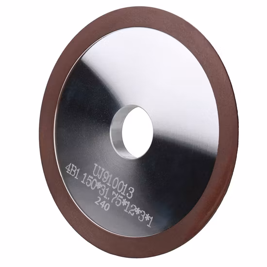 Flat Bonded CBN Resin Wheel Diamond Grinding Wheel for Carbide Metal